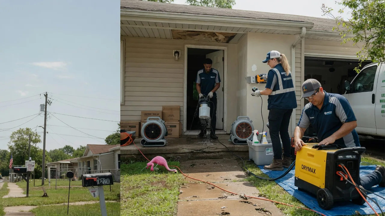 Storm Damage Water Removal in Ballinger, TX near me